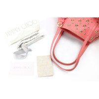 Jimmy Choo Handbag Leather in Pink