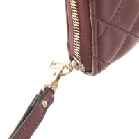 Guess Bag/Purse Leather in Bordeaux