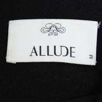 Allude Schwarzer Long-Pullover