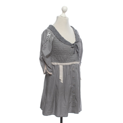 Odd Molly Kleid aus Baumwolle in Grau