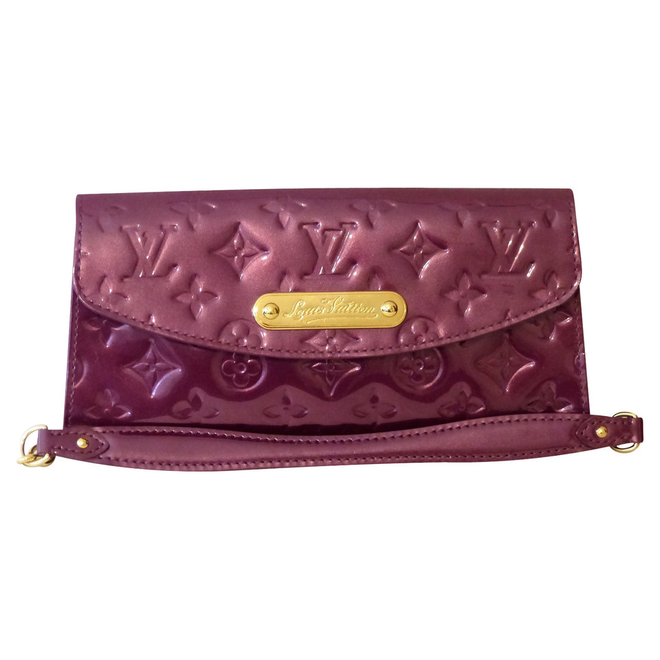Louis Vuitton Clutch Bag Patent leather in Violet