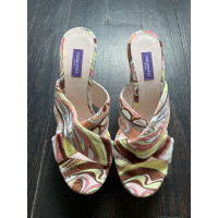 Emilio Pucci Pumps/Peeptoes en Toile