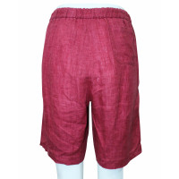 Loro Piana Shorts Linen in Red