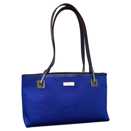 Gucci Handtasche aus Canvas in Blau
