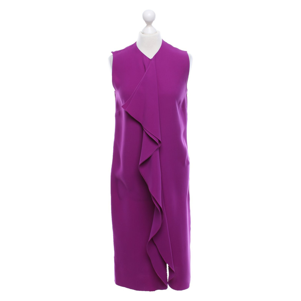 Ralph Lauren Dress Silk in Fuchsia