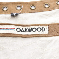 Oakwood Vest Leer in Beige