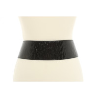 Anne Fontaine Belt Patent leather in Black