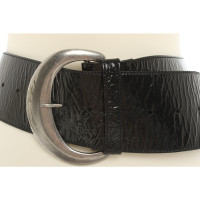 Anne Fontaine Belt Patent leather in Black