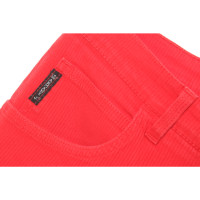 Armani Jeans Trousers Cotton in Red