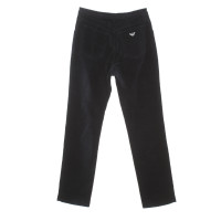 Armani Jeans Hose aus Baumwolle in Schwarz