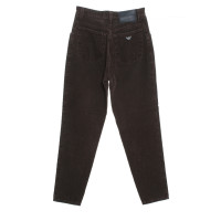 Armani Jeans Paire de Pantalon en Marron