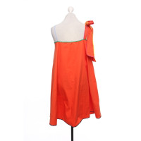 Anna October Dress Cotton in Orange