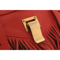 Proenza Schouler Handtasche aus Leder in Rot