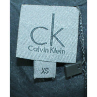 Calvin Klein Oberteil aus Seide in Schwarz