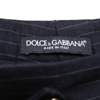 Dolce & Gabbana Broek in donkerblauw