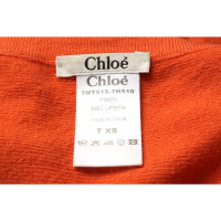 Chloé Kleid aus Wolle in Orange