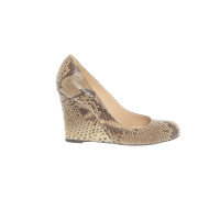 Christian Louboutin Sleehakken Leer in Beige