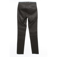 Lapis Trousers Leather in Grey