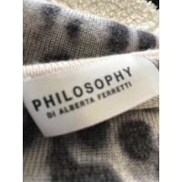 Philosophy Di Alberta Ferretti Kleid aus Wolle in Grau