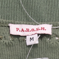 P.A.R.O.S.H. Oberteil aus Baumwolle in Khaki