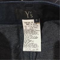 Yohji Yamamoto Jeans Katoen in Blauw