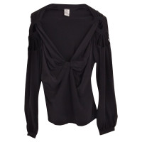 Diane Von Furstenberg Top Silk in Black