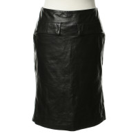 Belstaff Leather skirt in black 