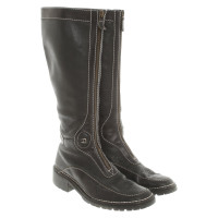 Aigner Boots Leather in Black