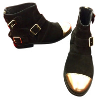 Balmain X H&M Wildleder-Boots