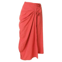 Dries Van Noten Skirt Cotton in Pink