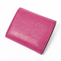 Céline Täschchen/Portemonnaie aus Leder in Rosa / Pink