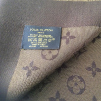 Louis Vuitton Monogramma-splendere stoffa in marrone/oro