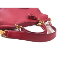 Dolce & Gabbana Sicily Bag Leer in Rood