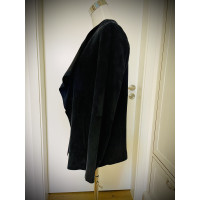 Max & Moi Jacket/Coat Suede in Blue