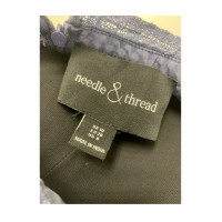 Needle & Thread Oberteil aus Baumwolle in Blau
