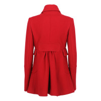 Dsquared2 Giacca/Cappotto in Lana in Rosso