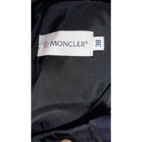 Moncler Hose aus Wolle in Blau