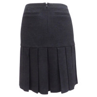 Chanel Bouclé skirt with pleated yoke