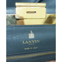 Lanvin Shoulder bag Leather in Grey