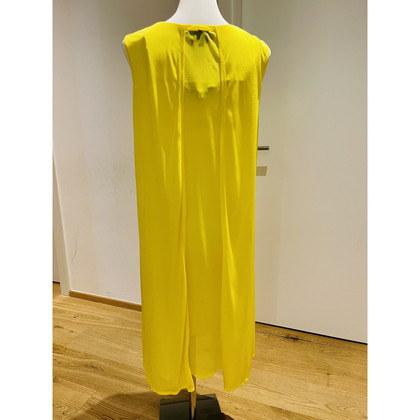 Sportmax Kleid aus Viskose in Gelb
