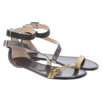 Jimmy Choo Sandals with snakeskin detail