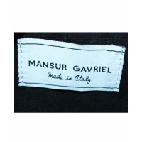 Mansur Gavriel Tote Bag aus Leder in Schwarz