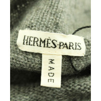 Hermès Oberteil aus Wolle in Grau