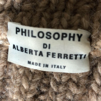 Philosophy Di Alberta Ferretti Breiwerk Wol