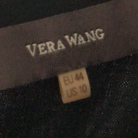Vera Wang Robe en Laine en Noir