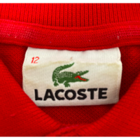 Lacoste Bademode aus Baumwolle in Rot