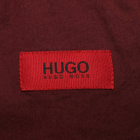 Hugo Boss Jacke/Mantel aus Leder in Braun