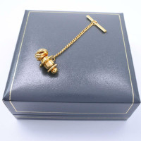 Alfred Dunhill Brooch Gilded in Gold
