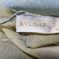Bulgari Schal/Tuch aus Seide in Blau