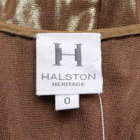 Halston Heritage Kleid in Gold